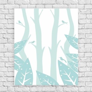 Poster Decorativo Floresta...