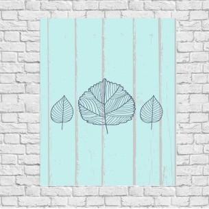 Poster Decorativo Folhas...