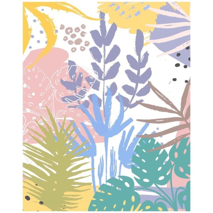 Poster Decorativo folhas PA0106