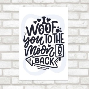 Poster Decorativo Frase...