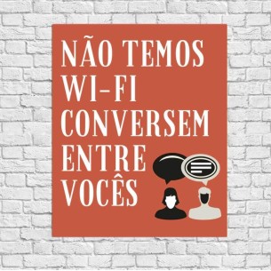Poster Decorativo Frase...
