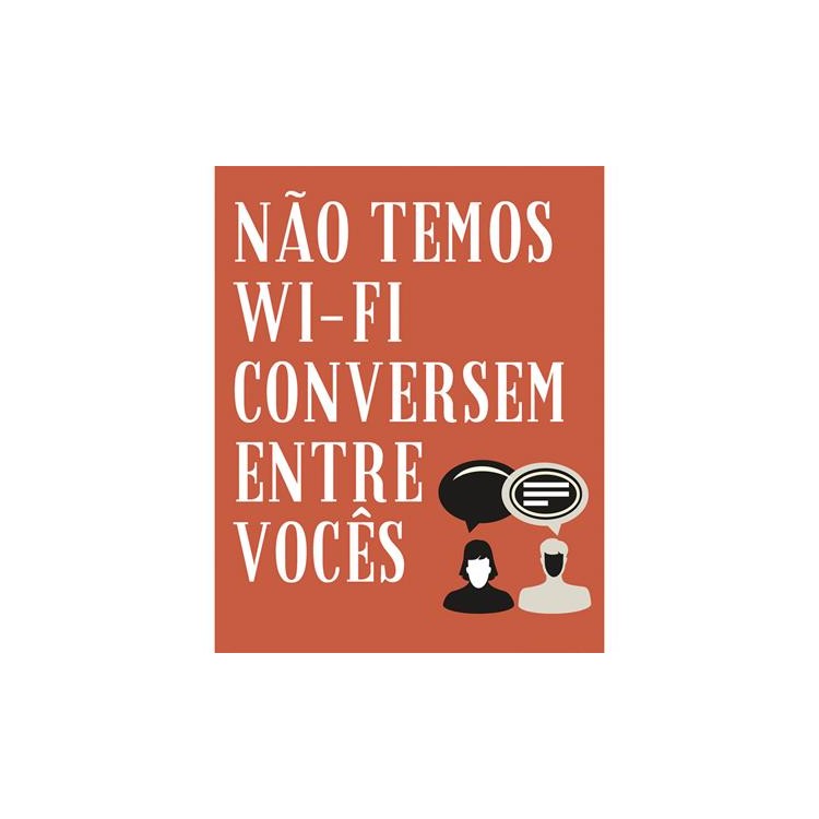 Poster Decorativo Frase Internet 20210