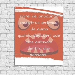 Poster Decorativo Frase...