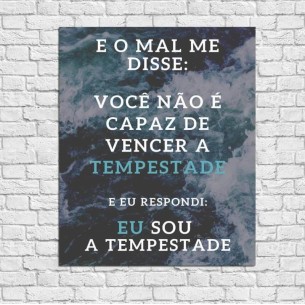 Poster Decorativo Frase...