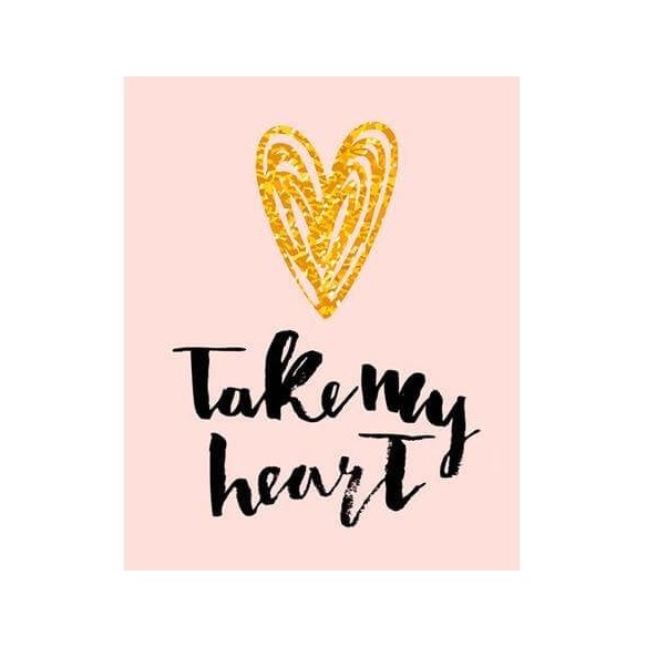 Poster Decorativo Frase Romance 988737