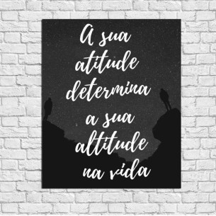 Poster Decorativo Frase...