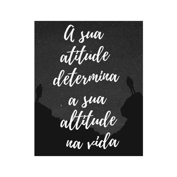 Poster Decorativo Frase Sucesso 10090