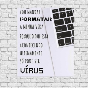 Poster Decorativo Frase...