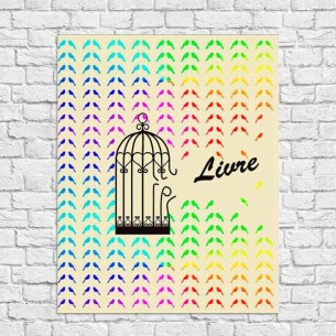 Poster Decorativo Gaiola...