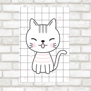 Poster Decorativo Gato...