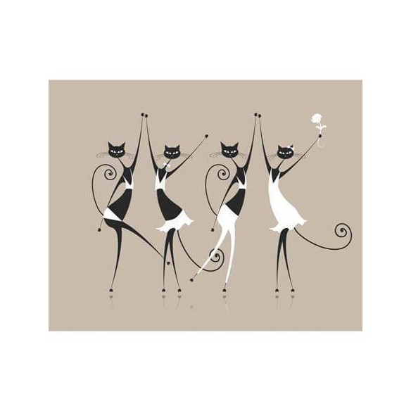 Poster Decorativo Gatos 006