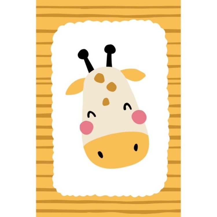 Poster Decorativo Girafa Minimalista N07209