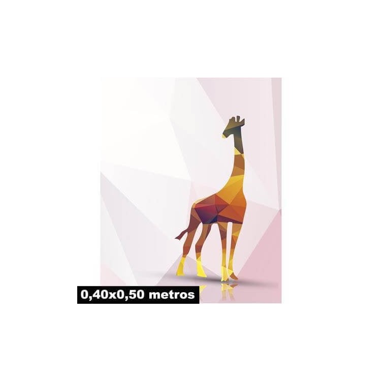 Poster Decorativo Girafa Safári 1820