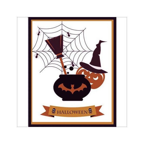 Poster Decorativo Halloween Festa 133112