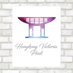 Poster Decorativo Hongkong...
