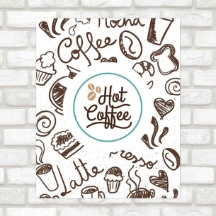 Poster Decorativo Hot...