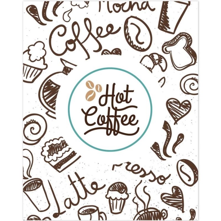 Poster Decorativo Hot Coffee PA0105