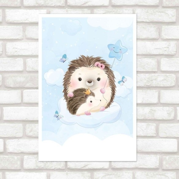 Poster Decorativo Infantil Animais N015219