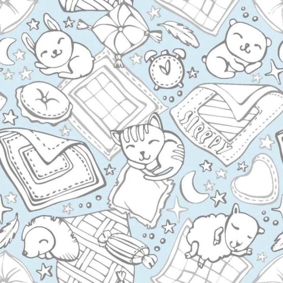 Papel de Parede Adesivo Animais Dormindo 270971084