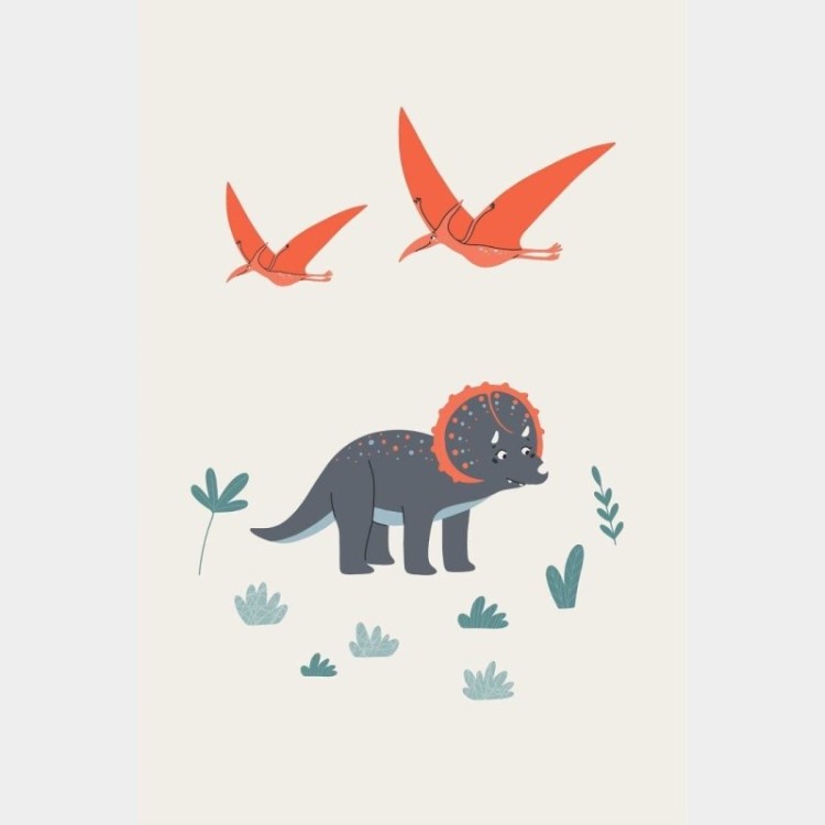 Poster Decorativo Infantil Dinossauro N014255