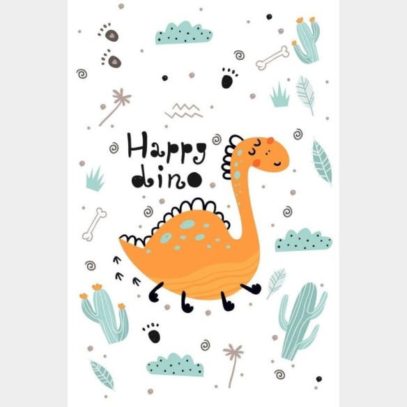 Poster Decorativo Infantil Dinossauro N014264