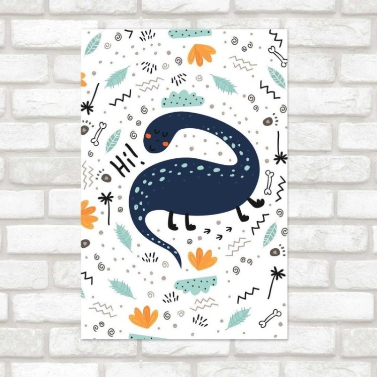 Poster Decorativo Infantil Dinossauro N014266