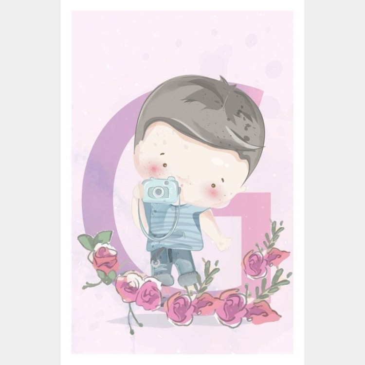 Poster Decorativo Infantil Menino  N015239