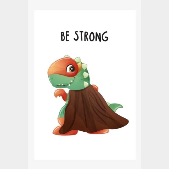 Poster Decorativo Infantil Super Dinossauro N014242