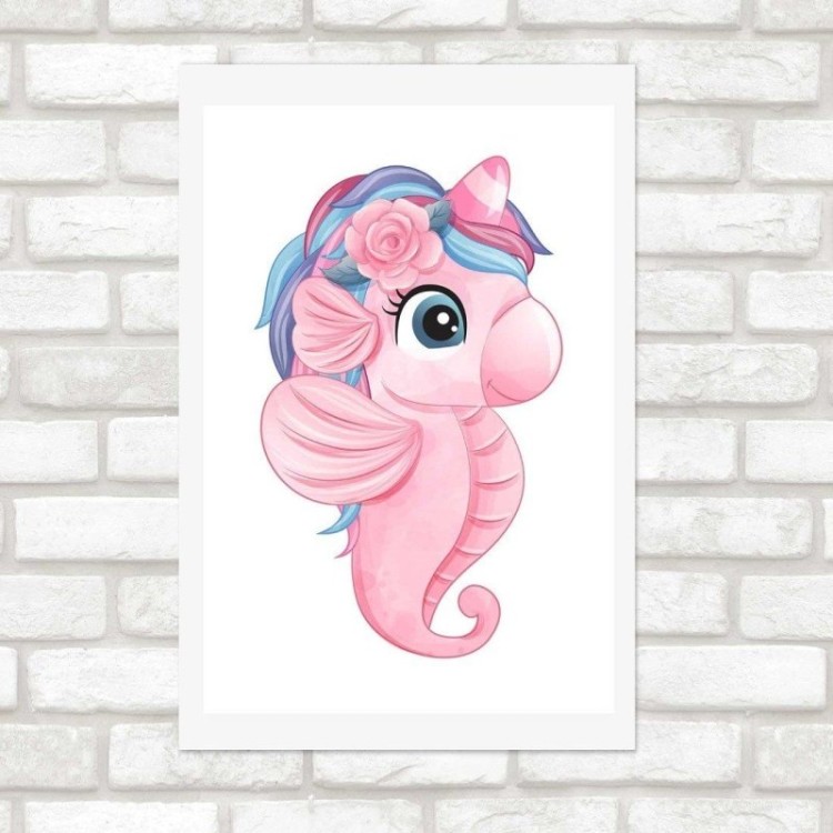 Papel De Parede Adesivo Infantil - Infantil Azul My Little Pony