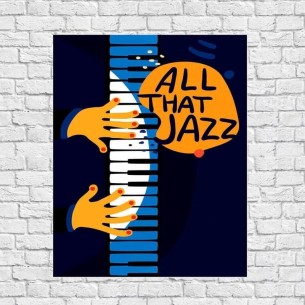 Poster Decorativo Jazz...