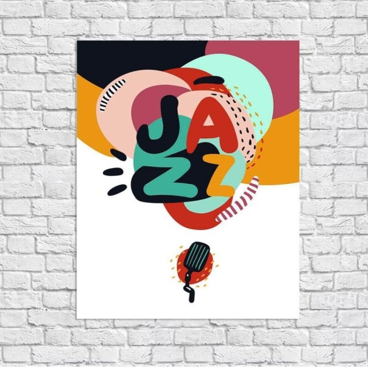 Poster Decorativo Jazz Música 5319561