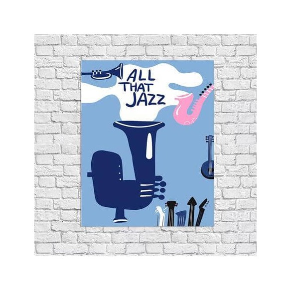 Poster Decorativo Jazz Música 5319564
