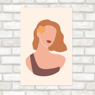 Poster Decorativo Jovem...
