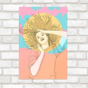 Poster Decorativo Jovem...