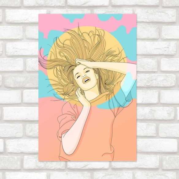 Poster Decorativo Jovem N010237