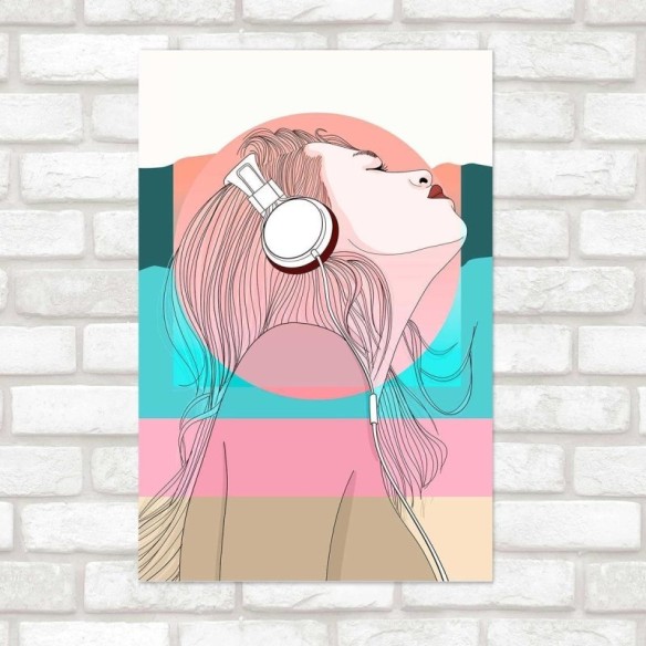 Poster Decorativo Jovem N010238