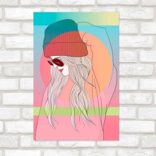 Poster Decorativo Jovem...