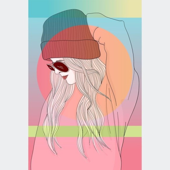 Poster Decorativo Jovem N010239
