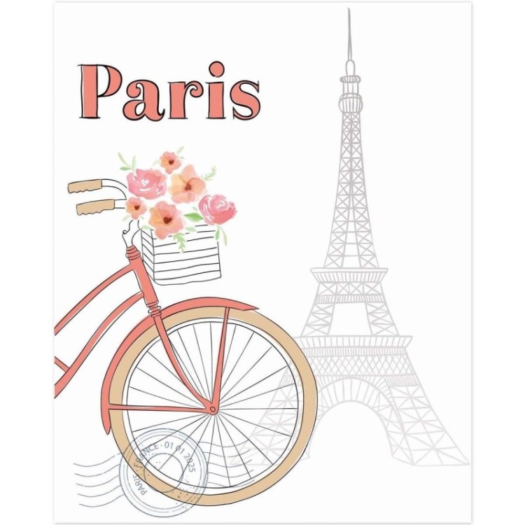 Poster Decorativo jovem Paris PA033