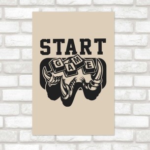 Poster Decorativo Jovem...