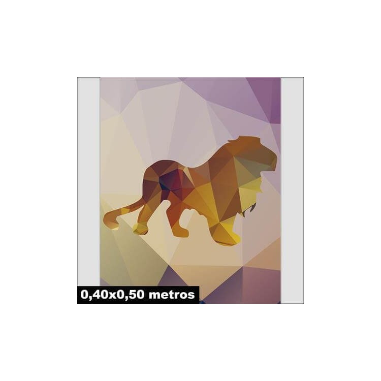 Poster Decorativo Leão Safári 22080