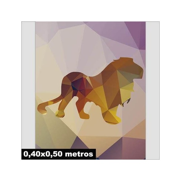 Poster Decorativo Leão Safári 22080