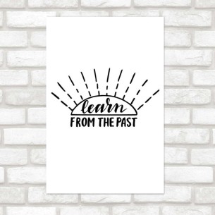 Poster Decorativo Learn...