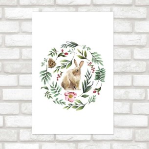 Poster Decorativo Lebre...