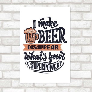 Poster Decorativo Lettering...