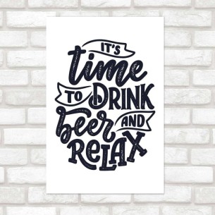 Poster Decorativo Lettering...