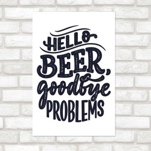 Poster Decorativo Lettering...