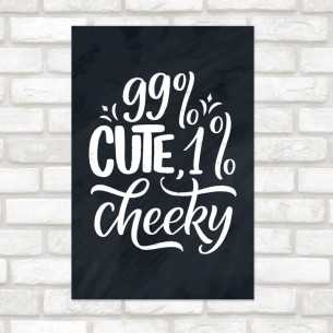 Poster Decorativo Lettering...