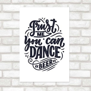 Poster Decorativo Lettering...