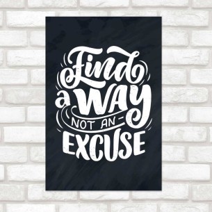 Poster Decorativo Lettering...
